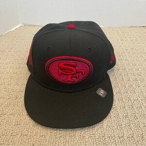 Men’s SF black and red cap